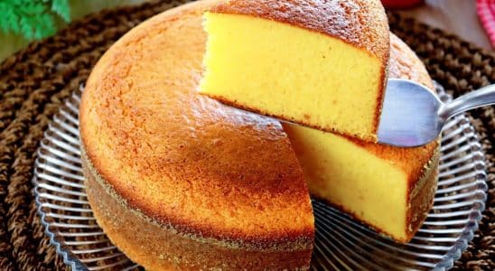 bolo de fubá fofinho