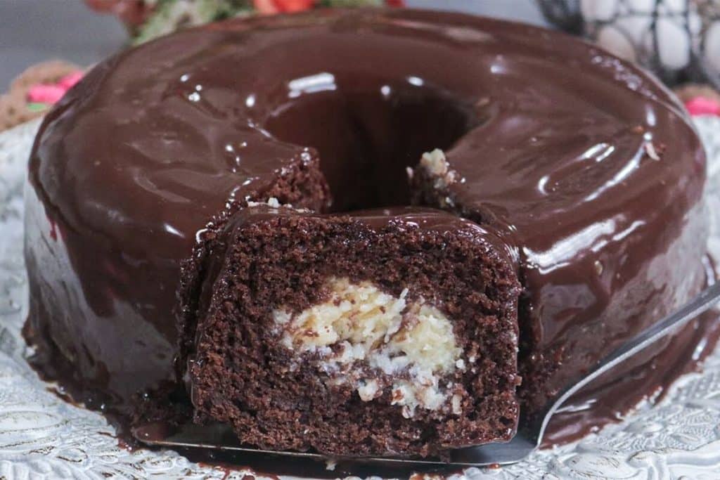 bolo prestígio de preguiçoso