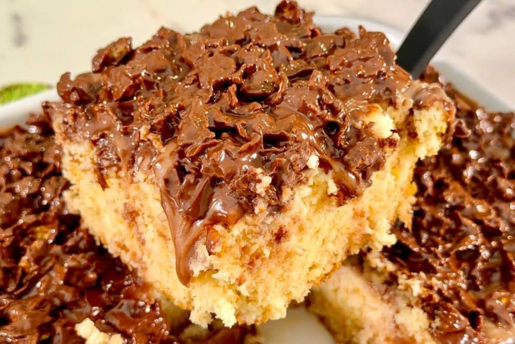 bolo crunch cake