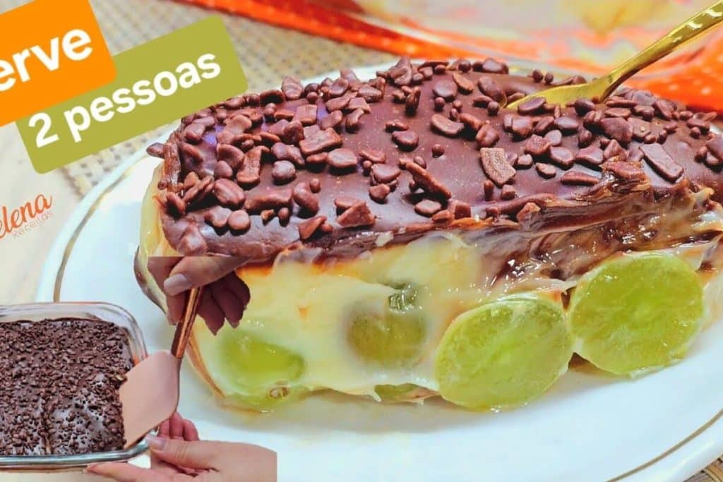 bombom de uva na travessa