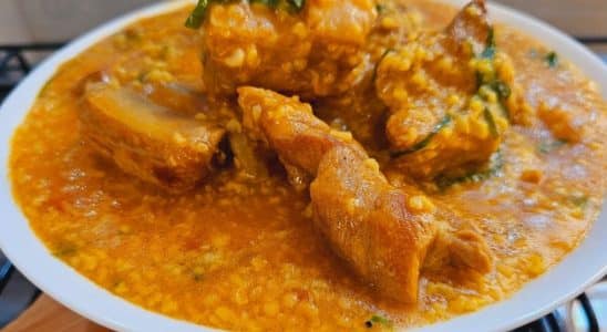 canjiquinha mineira com costelinha