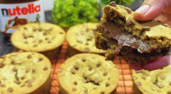 Cookies Recheados Com Nutella