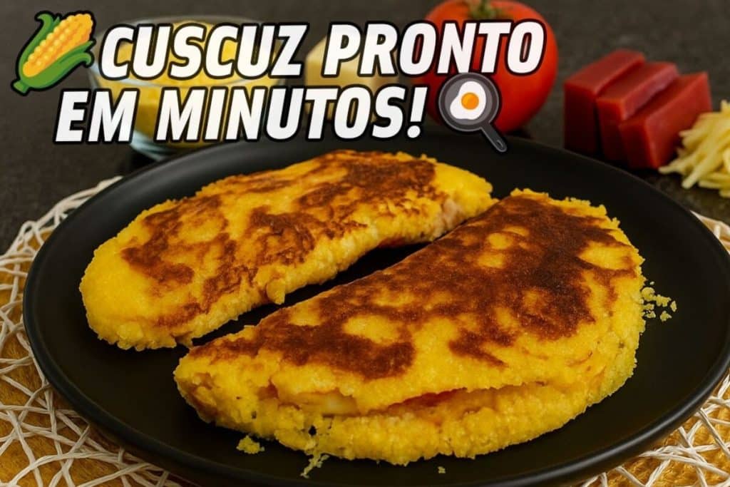 cuscuz de frigideira