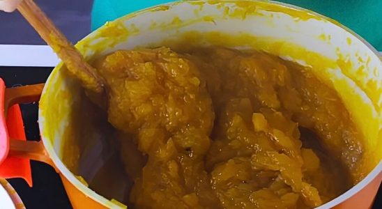 doce de abóbora com coco