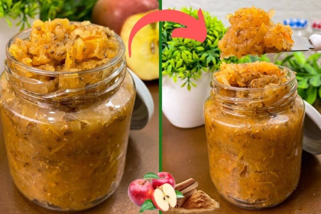 Geleia De Maçã Sem Açúcar