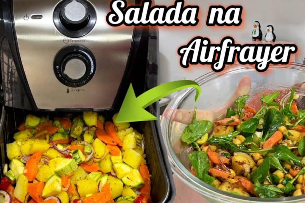legumes assados na airfrayer