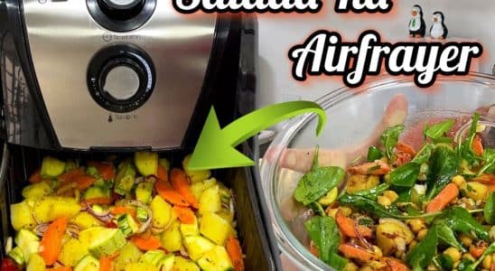 legumes assados na airfrayer