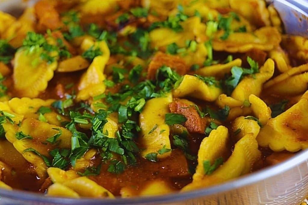 macarrão de um panela só