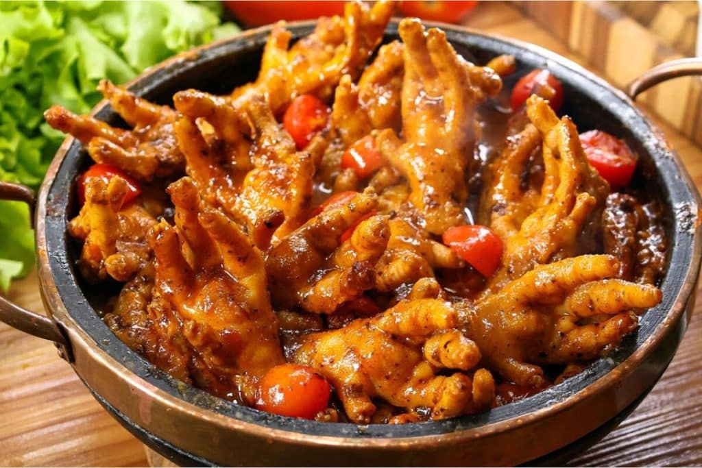 pé de frango a moda mineira