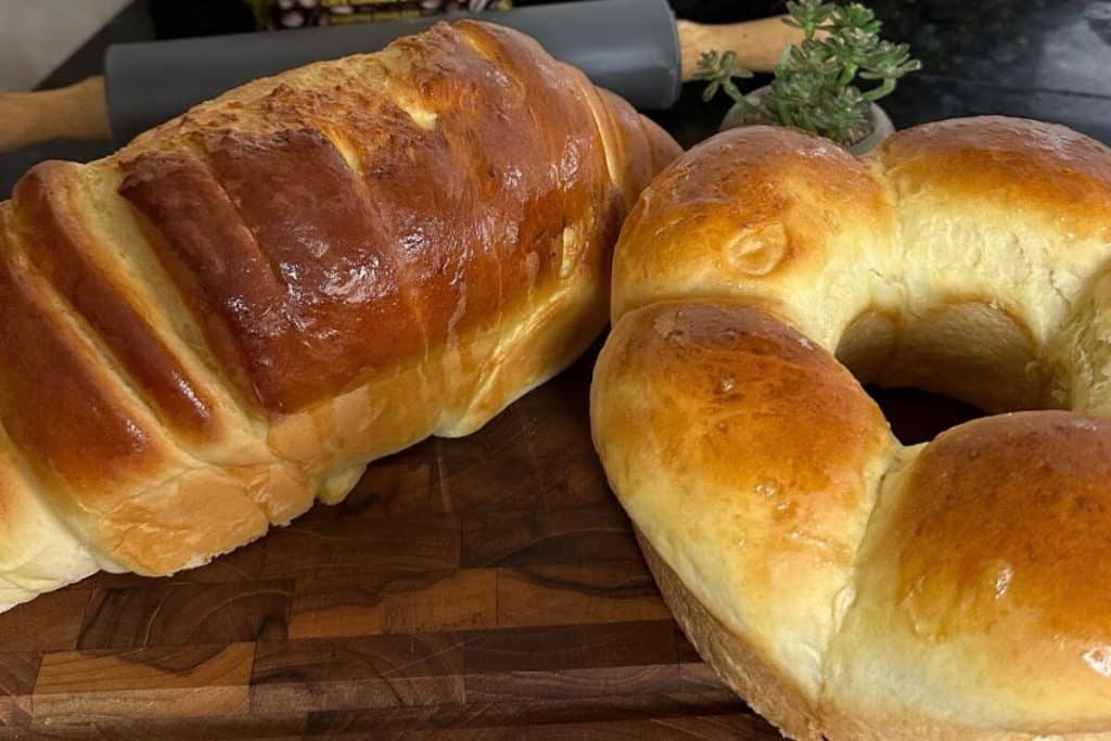 pão brioche