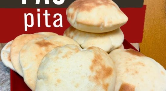 pão pita caseiro