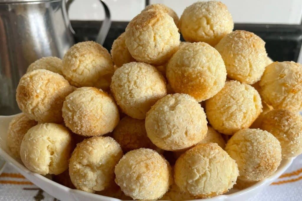 pipoquinha doce de polvilho