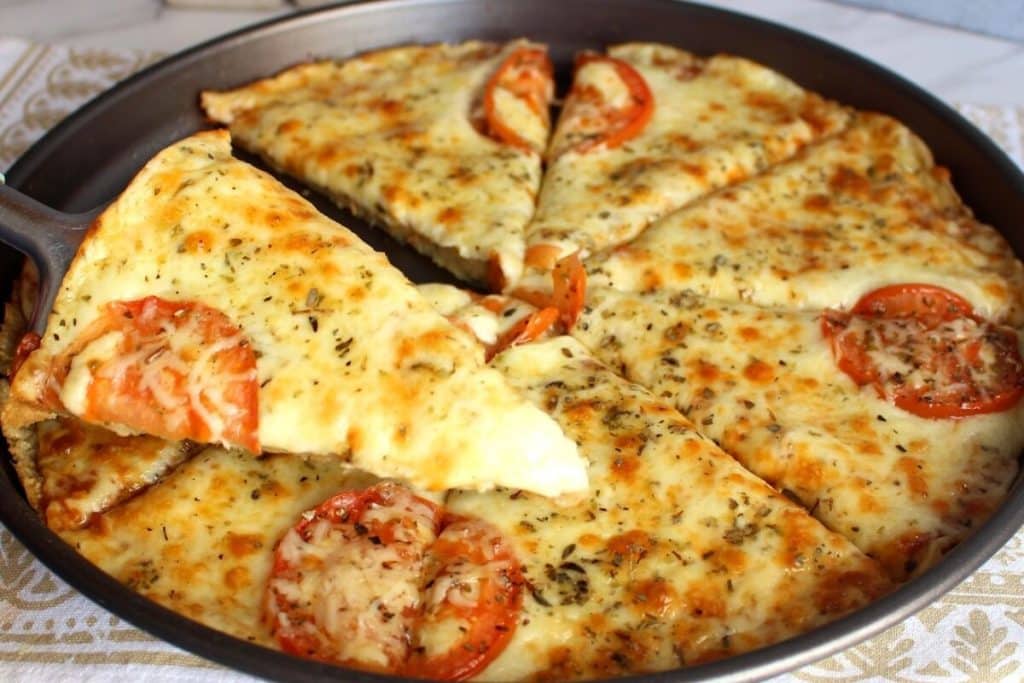 pizza com massa de batata