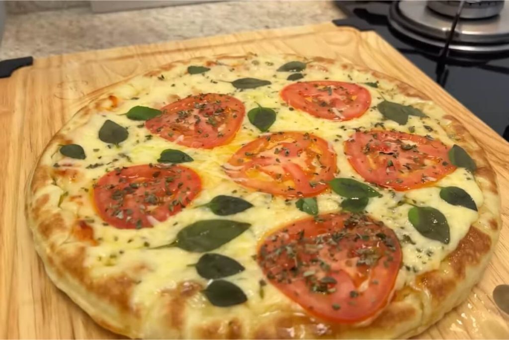 pizza de frigideira