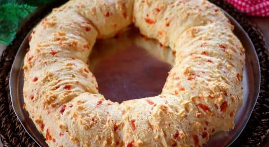 rosca de polvilho de padaria