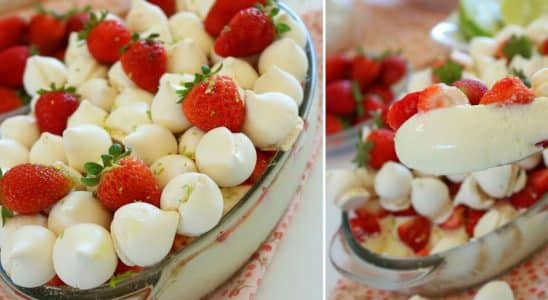 sobremesa refrescante