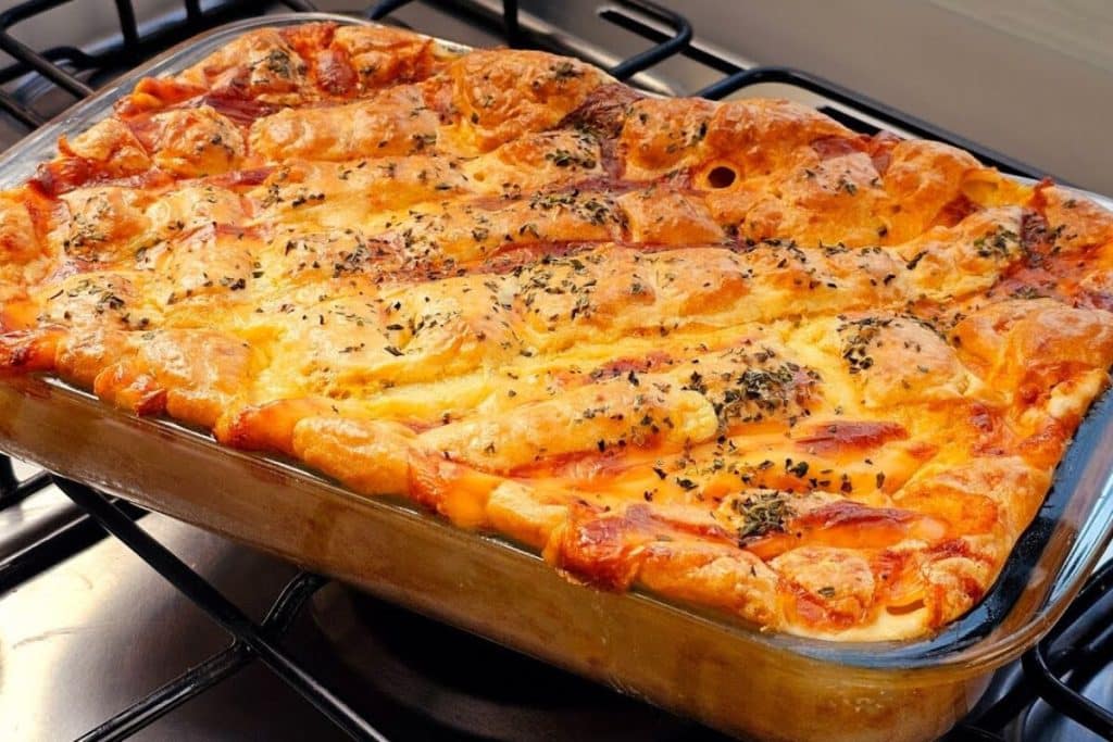 torta de frango de liquidificador