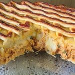 torta com massa fermentada