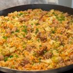 arroz à moda sertaneja
