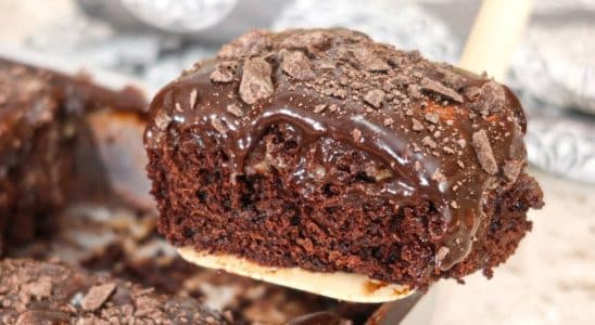 bolo de chocolate fofinho