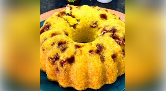 bolo de milho com goiabada