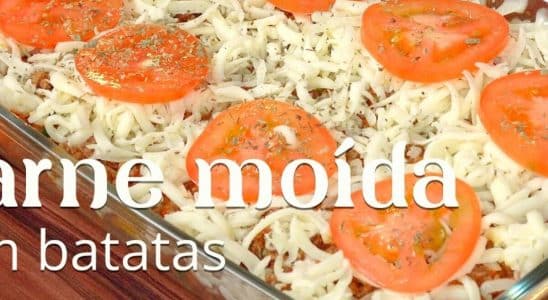 carne moída com batatas