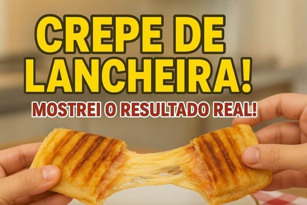 crepe de lancheira
