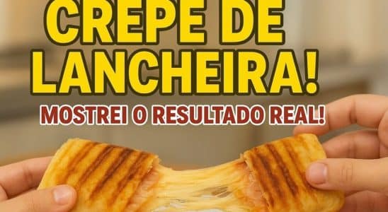 crepe de lancheira