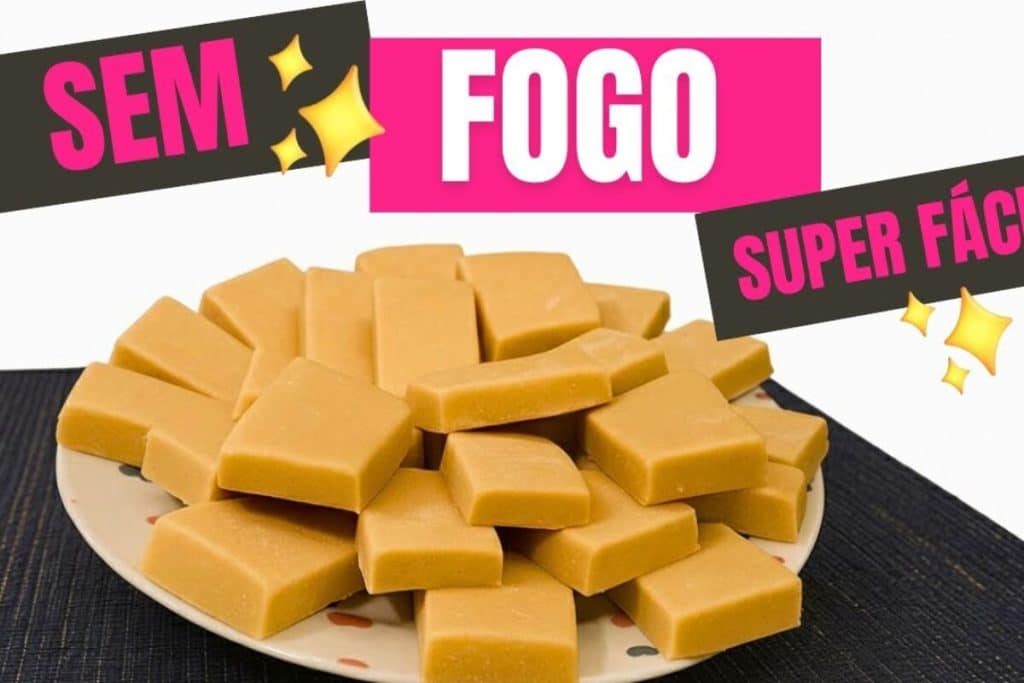 doce de leite sem fogo
