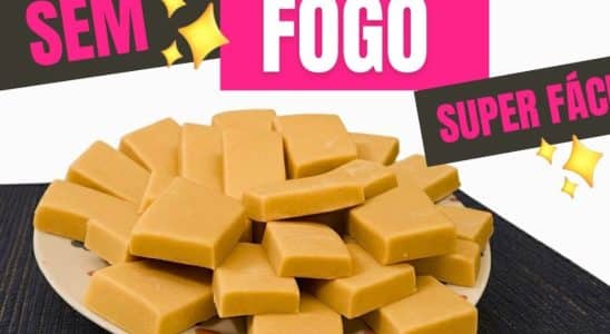 doce de leite sem fogo