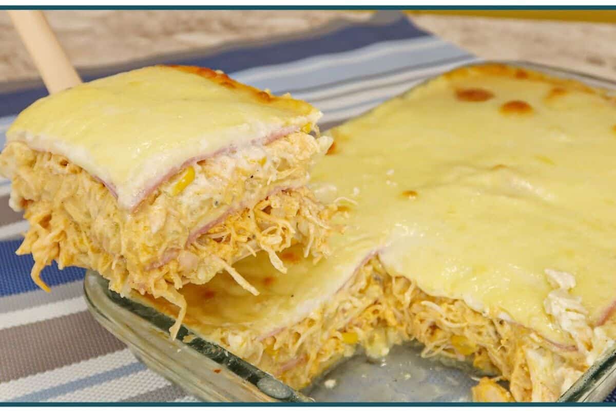 Lasanha de frango com molho de queijo: a receita cremosa e deliciosa ...