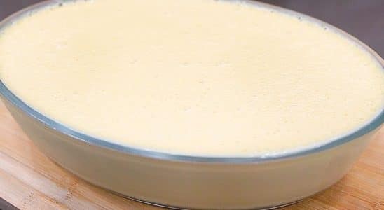 mousse de chocolate branco