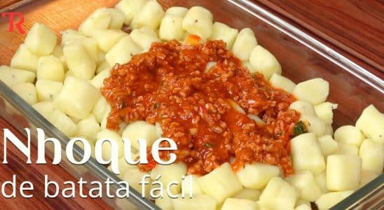 nhoque de batata