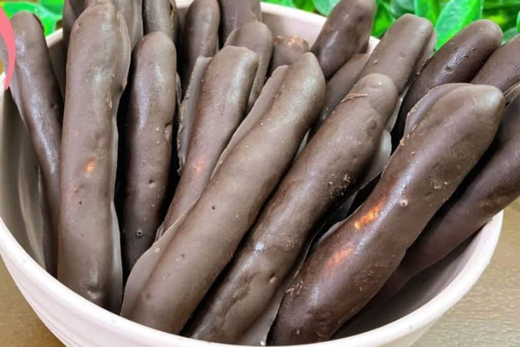 palitinhos de chocolate