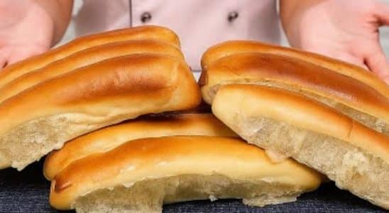 pão de cachorro quente
