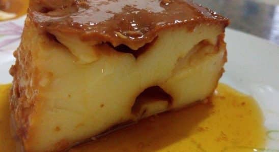 pudim de leite assado