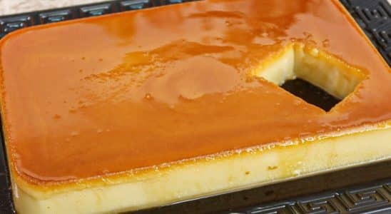 pudim sem leite condensado