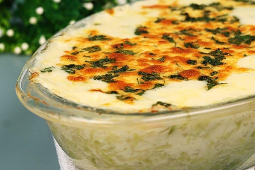 repolho gratinado