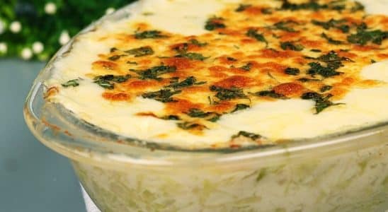 repolho gratinado