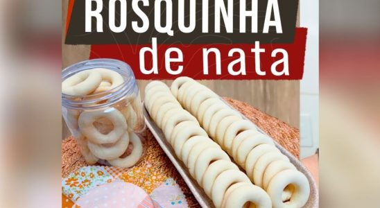 rosquinha de nata caseira