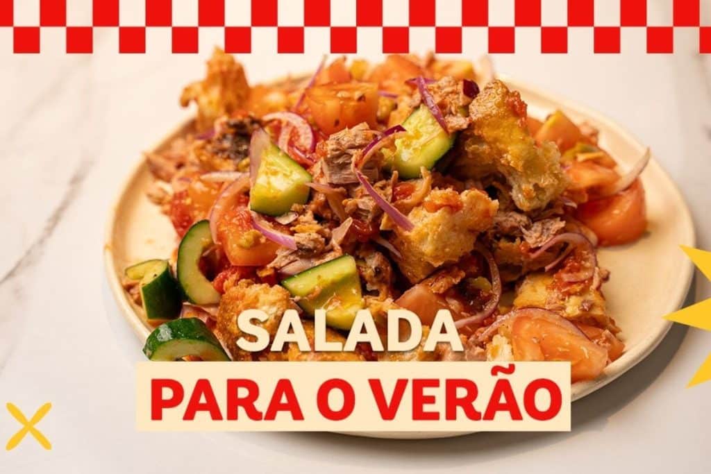salada para o verão