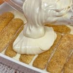 sobremesa com biscoito champagne