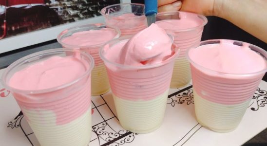 sobremesa de 2 ingredientes