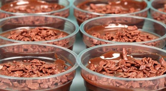 sobremesa de chocolate