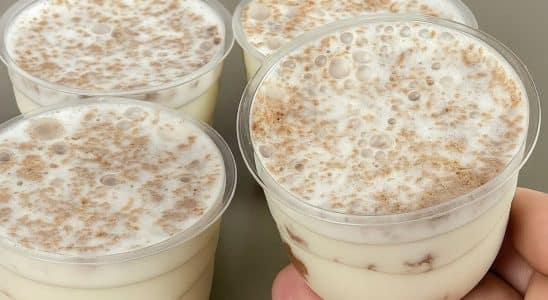 sobremesa de leite em pó