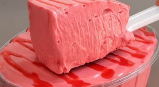 sobremesa delícia de morango