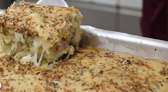 torta salgada para lanche