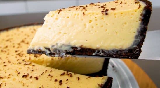 torta mousse de maracujá