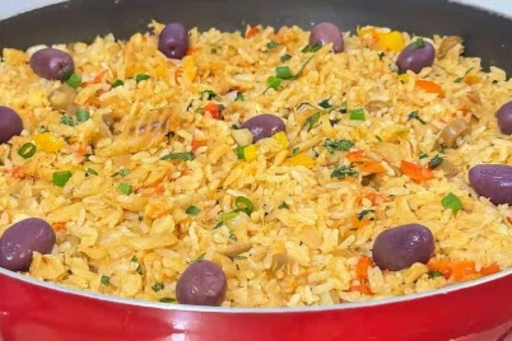 arroz com bacalhau