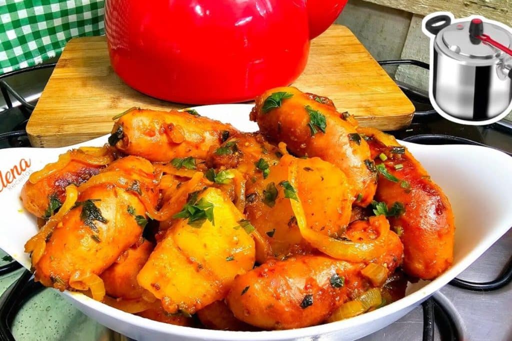 almoço de uma panela só